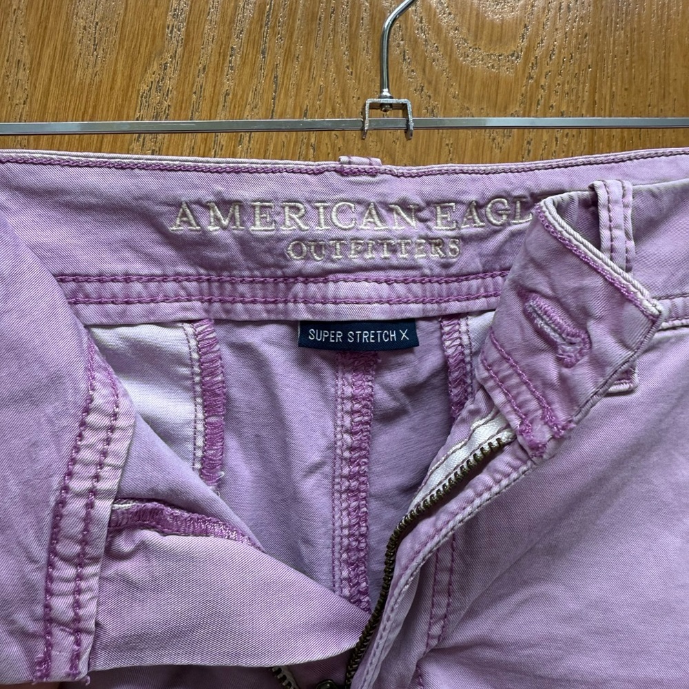 American Eagle Pink Super Stretch Jeans